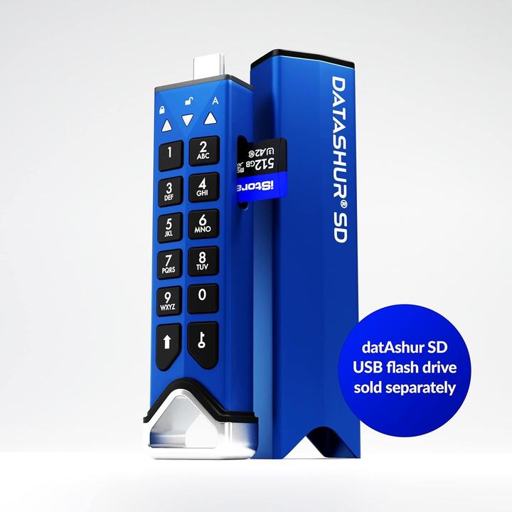 Actual product image iStorage microSD (1-Pack) (512 GB, microSDXC, U3, UHS-I)