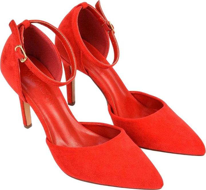 Produktbild XY London Pumps Claire D'Orsay Fesselriemen StilettoAbsatz (39.5)