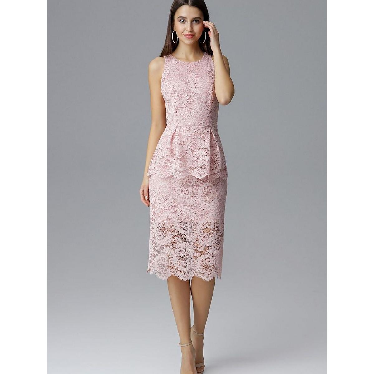 Figl, Damen, Kleider, Abendkleid, Rosa, (S)