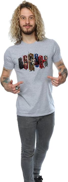 Produktbild Justice League Movie Team Hexagons TShirt (XL)