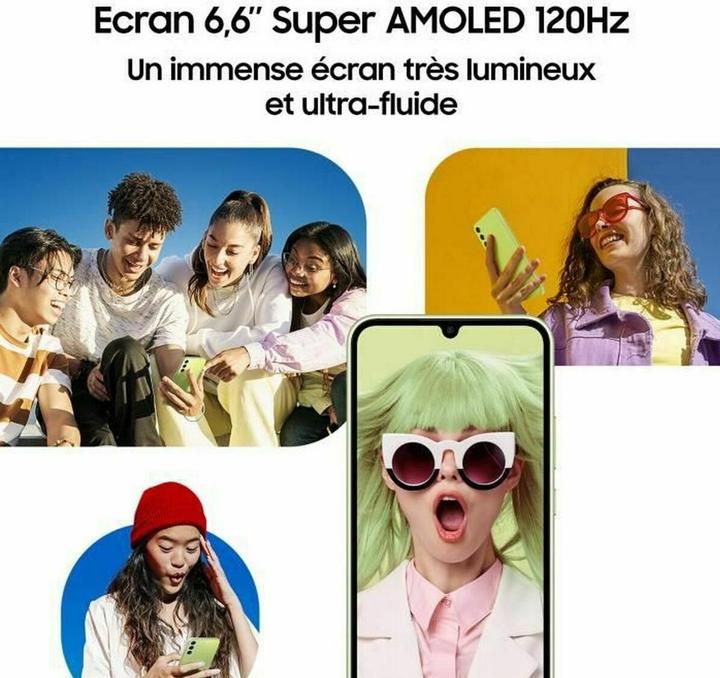 Produktbild Samsung Galaxy A34 5G (128 GB, Awesome Silver, 6.60", Dual SIM, 5G)