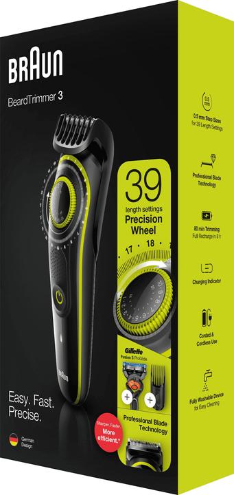 Image du produit Braun Tondeuse à barbe BT3241 Tondeuse pour hommes et tondeuse à cheveux