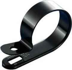 Actual product image RS PRO Nylon 6.6 cable clamp, Ø 6.4mm, x 10.1mm