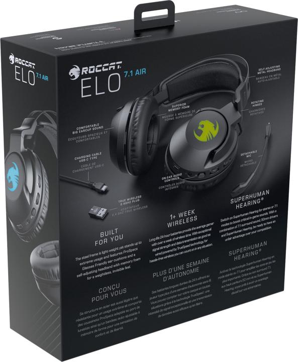 Actual product image Roccat Elo 7.1 Air (Wireless)