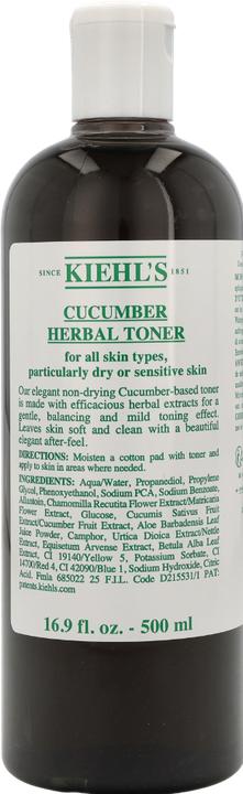 Actual product image Kiehl's Cucumber Herbal Alcohol-Free Toner (Face toner, 500 ml)