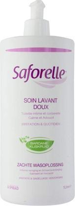 Immagine prodotto Saforelle Bardane detergente intimo e per il corpo (1000 ml, Lozione per il lavaggio intimo)