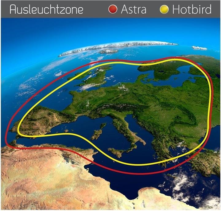 Produktbild Selfsat Self SNIPE V3 (Flachantenne, 33.70 dB)