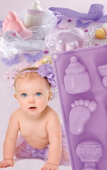 Produktbild Pavoni Silikonbackform Baby