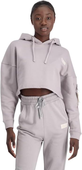 Produktbild Alpha Industries Felpa con Cappuccio Corta Organics (S)