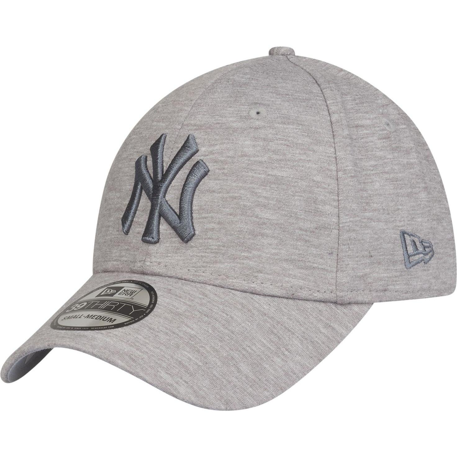 New Era, Herren, Cap, 39Thirty Cap - JERSEY New York Yankees grau - L/XL, Grau, (L)