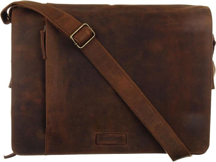 Image du produit Greenland Nature Montenegro Messenger Cuir 40 cm Compartiment pour ordinateur portable