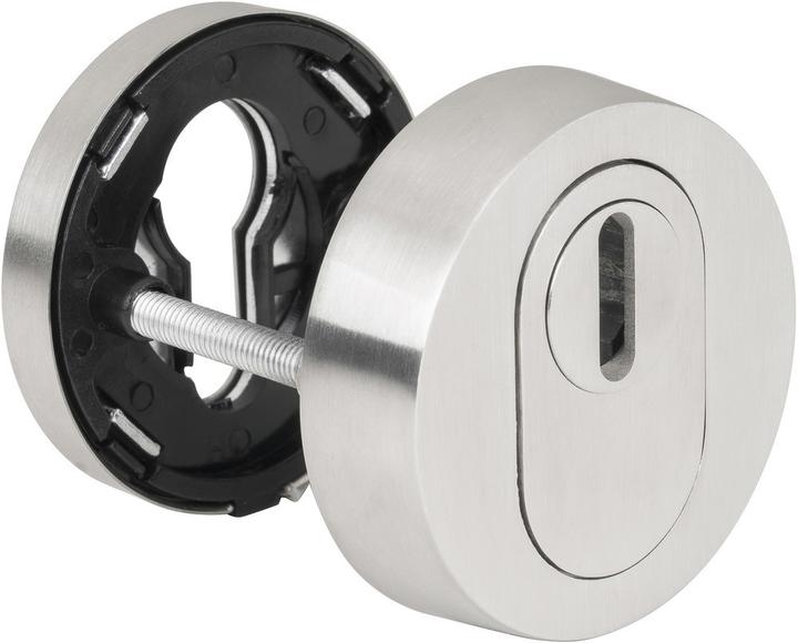 Hermat Schutzrosette 2038.KS/2073,rund,15mm,ZA/PZ,ER matt,TS35-86 (Türgriff)