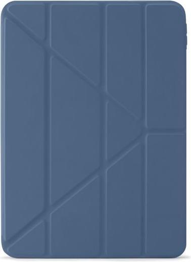 Actual product image Pipetto iPad Air 10.9 Origami Case (Color: Dark Blue) (IPad Air 10.9 (2020), iPad Air 10.9 (2022))