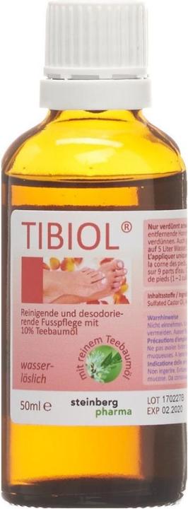 Actual product image Tibiol wasserlöslich (Foot bath, 50 ml)