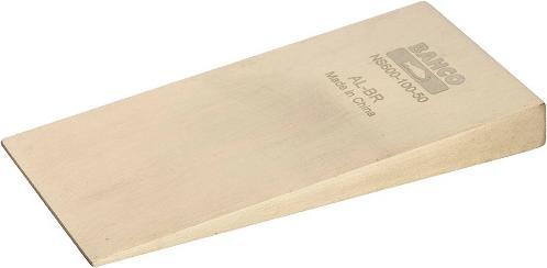 Produktbild Bahco Funkenfreier Keil aus Aluminiumbronze, 50 x 180 mm