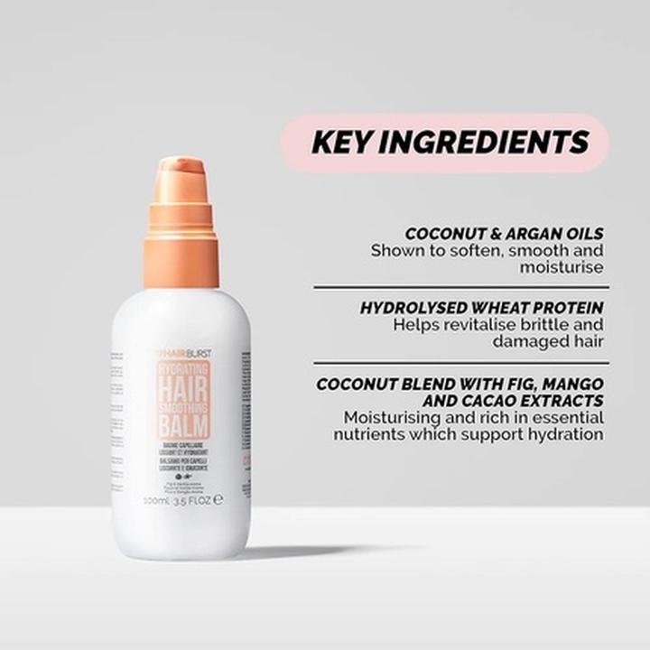 Immagine prodotto Hairburst Balsamo idratante lisciante per capelli secchi e danneggiati 100 ml (100 ml)