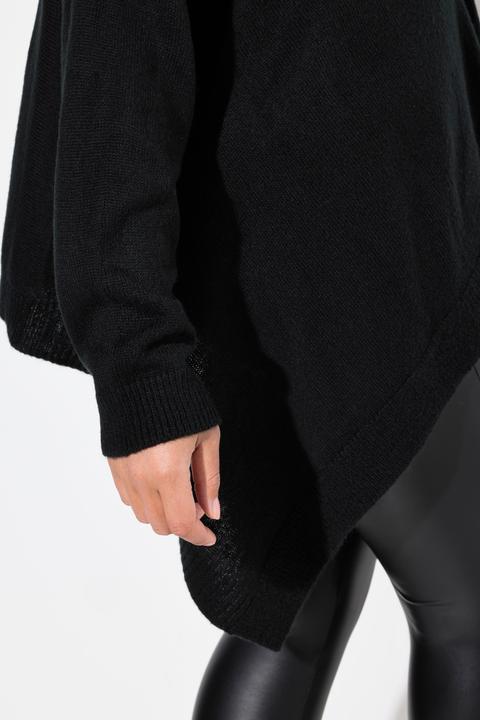 Immagine prodotto Miamoda Strickjacke, Cape-Look, Knopfleiste, Langarm (54)
