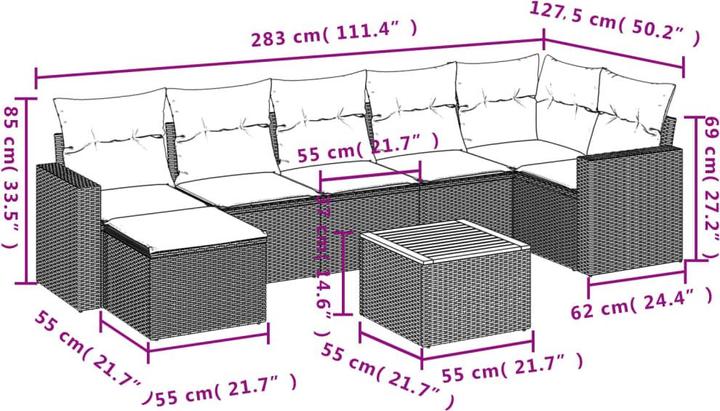 Produktbild vidaXL Kimora
