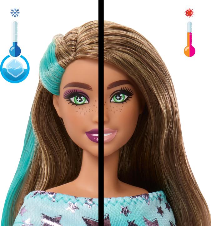 Produktbild Barbie Party Unboxed Haustier Geburtstag Serie - blaues Kleid