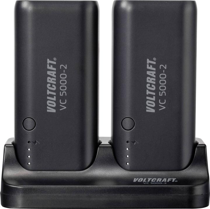 Image du produit Voltcraft Station de charge avec 2 powerbanks 5000 mAh (5000 mAh, 18.50 Wh)