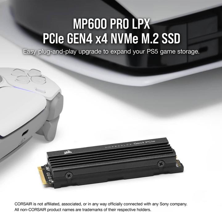 Produktbild Corsair MP600 Pro LPX (4000 GB, M.2 2280)