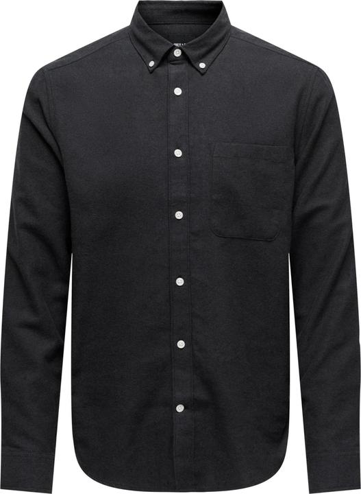 Produktbild Only & Sons Einfarbiges Langarmhemd (XL)