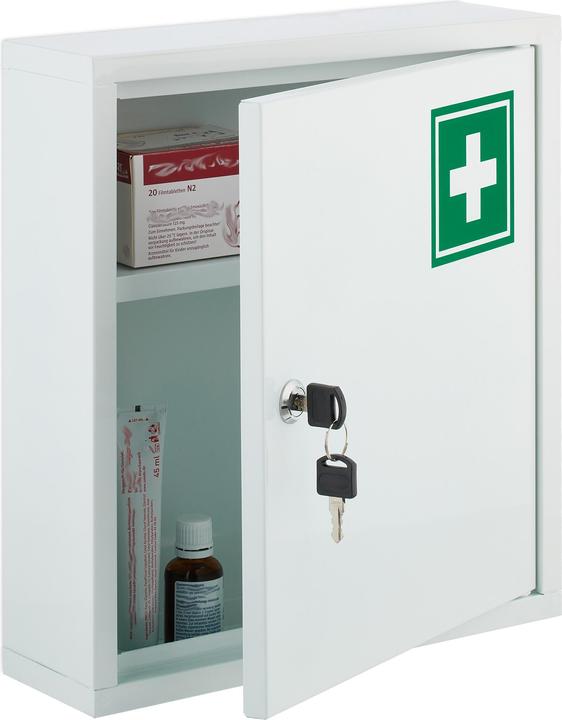 Image du produit Relaxdays Armoire à pharmacie (31.5 x 10 x 36 cm)