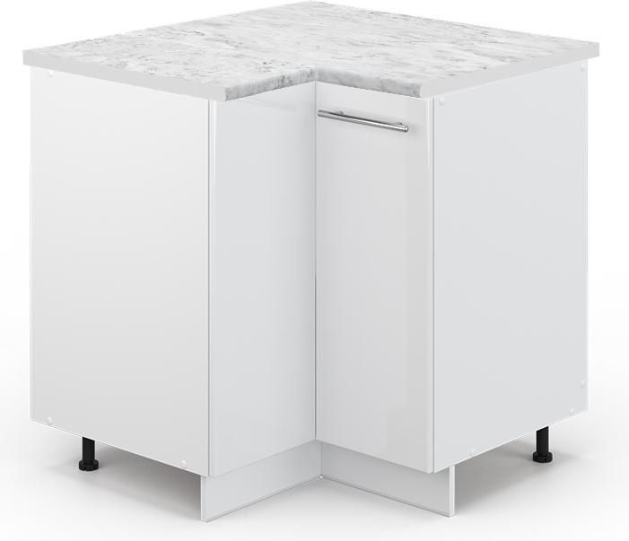 Marble-Weiss, Weiss, Weiss Hochglanz