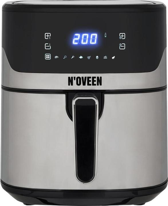 Produktbild Noveen Heissluftfritteuse AF550 6 5 l 1600 W Schwarz Silber