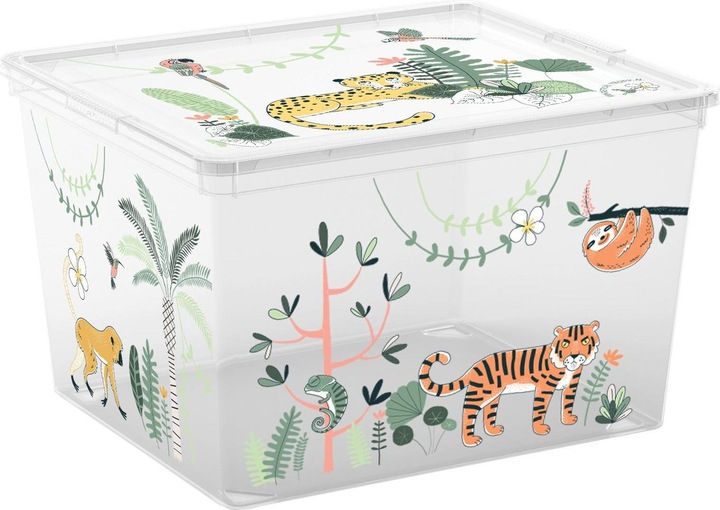 Keter STORAGE BOX 30X40X25CM CUBE TROPICAL