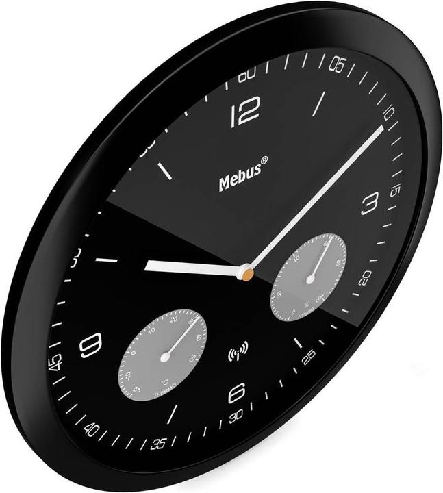Produktbild Mebus Funk Wanduhr 52825 260 mm x 42 (26 cm)