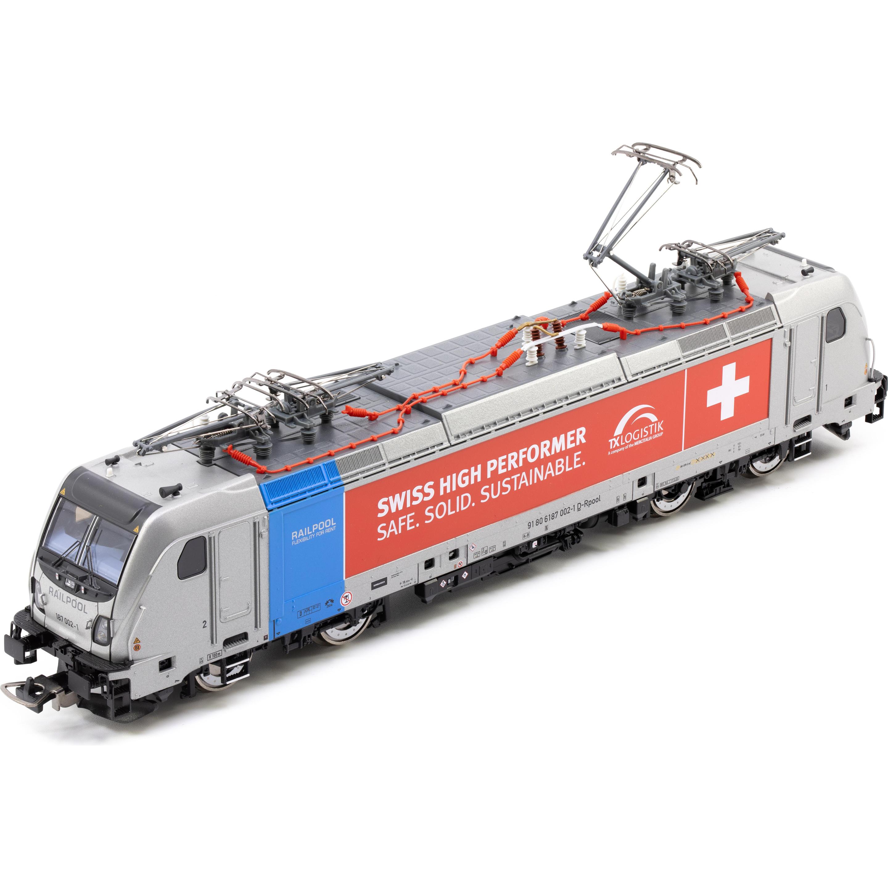 Piko D-Railpool/TX Logistik 187 002 TRAXX Last Mile Ep. VI DC (Spur H0)