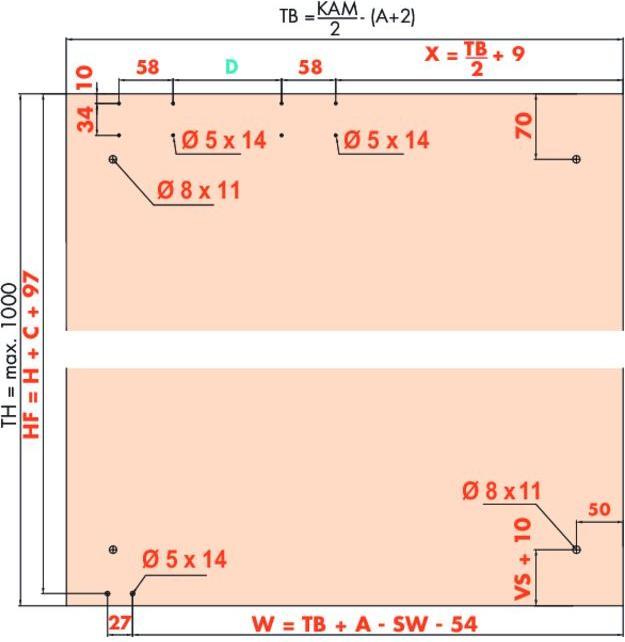Actual product image HAWA Frontino 20 H FS sliding door set bottom/ top-running