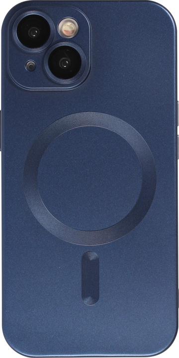 Actual product image PhoneLook Coque Gel souple avec vitre de protection caméra MagSafe foncé (Apple iPhone 15)