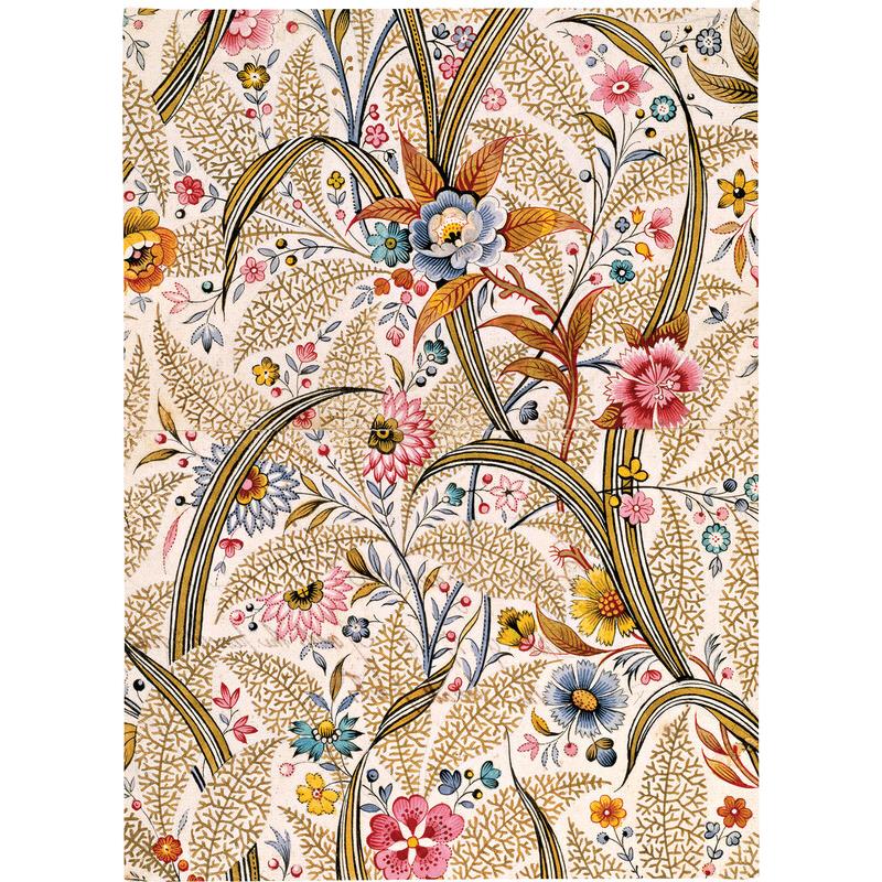 Thumbnail - Browntrout Verlag, Heft + Block, William Kilburn: Marble End Paper (Foiled Quarto Journal) (18 x 24.5 cm, Liniert, Harte...