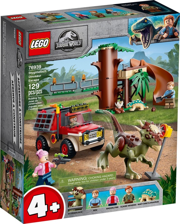 Actual product image LEGO Jurassic World End-Of-Live Set Flucht des Stygimoloch - 76939 NEU! Teile 129x (76939)