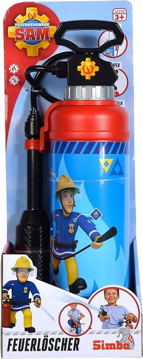Simba Fireman Sam children's fire extinguisher with piston