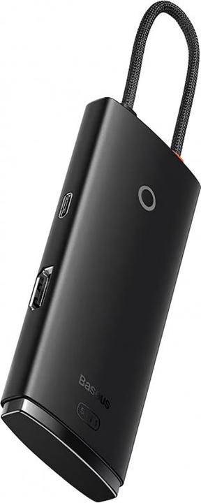 Produktbild Baseus HUB Lite Series 5-Port USB-C to HDMI+USB3.0x3+PD (Black) (USB-C, 5 Ports)