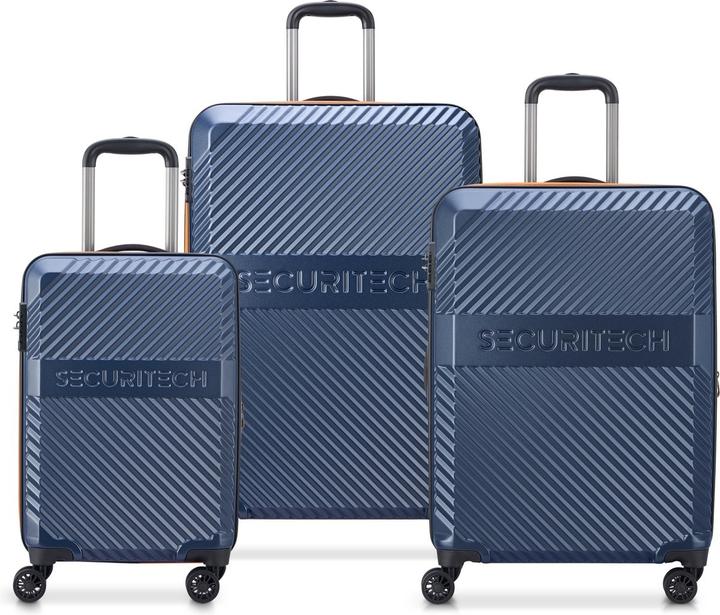 Delsey Securitech von Paris - Gepäckset Patrouille - 3 -Stück - Handgepäck 37L + Rampand 75L und 110 (37 l)