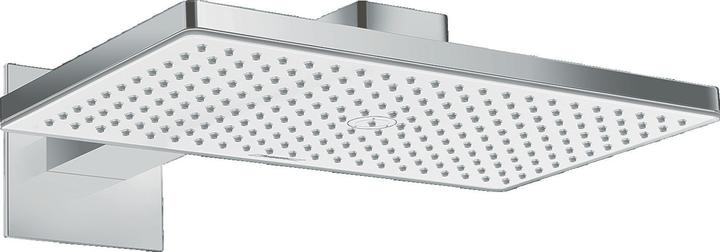 hansgrohe HG Kopfbrause Rainmaker Select 460 1jet mit Brausearm weiss/chrom (1 Strahlarten, 19 l/min)