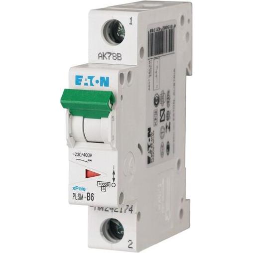 Eaton, Schutzschalter, Leitungsschutzschalter, 6 A, 1p, 242200