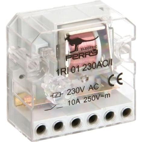 Perry, Verteilerschrank Zubehör, Stromstoss-Schalter 1RI01230AC/I, 230 V, 1 Schaltkontakt