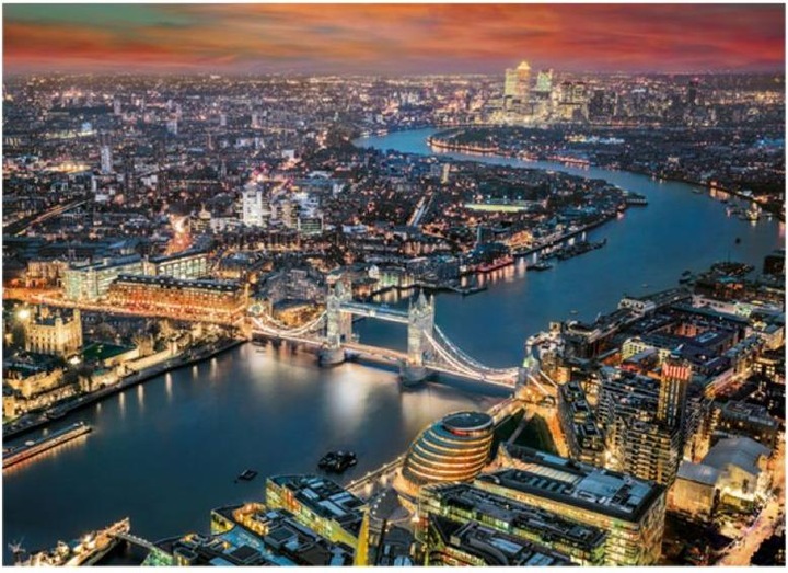Produktbild Clementoni Puzzle London aerial view Teilen (2000 Teile)