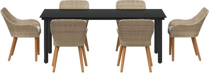 Actual product image vidaXL Garden dining set (100 cm)