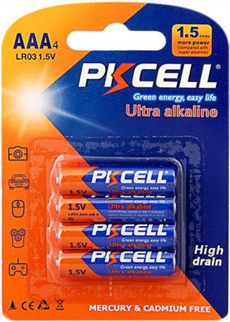 Actual product image Pkcell LR03 AAA (4 pcs., AAA)