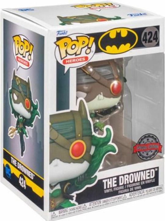 Actual product image Funko Pop! DC Comics Batman The Drowned (424) EXM