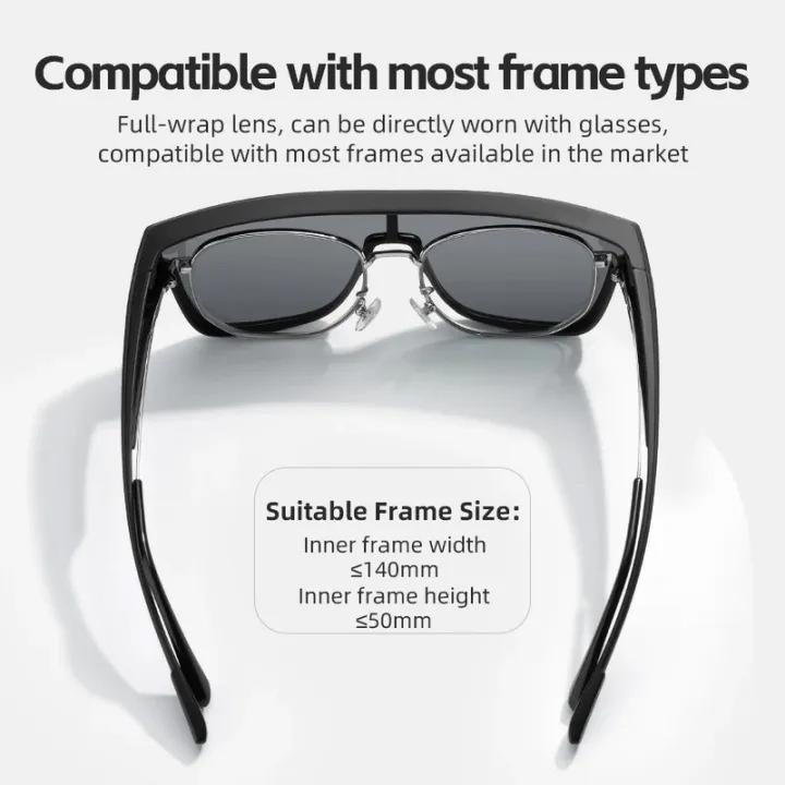 Produktbild Rockbros SP304 polarisierende Fahrradbrille – Grau (Grau, Grau)