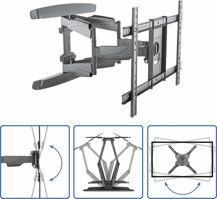 Produktbild StarTech TV Wall Mount - Steel (Wand, 45 kg, 32" - 70")