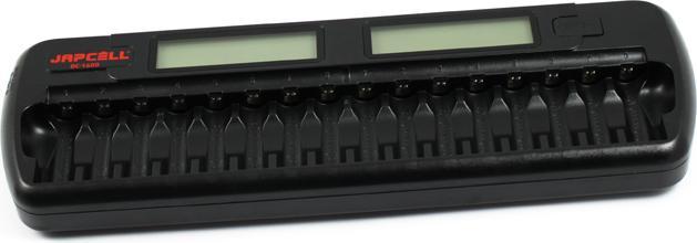 Actual product image Japcell BC-1600 charger (1 pcs., Battery + charger)