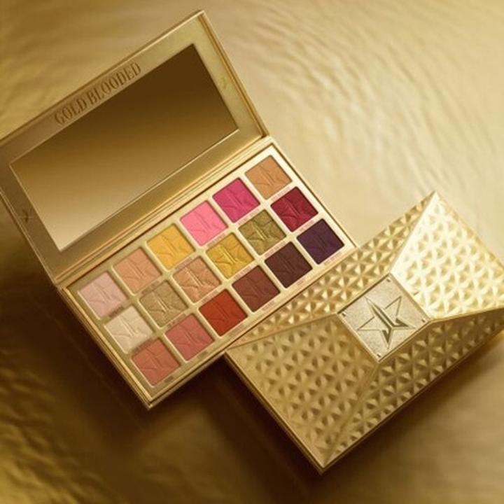 Jeffree Star Authentic 10-Year Anniversary Gold Blooded Artistry Palette